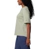 Columbia Womens North Cascades Relaxed Tee(Safari/Floral Groove)