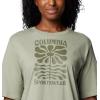 Columbia Womens North Cascades Relaxed Tee(Safari/Floral Groove)