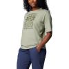 Columbia Womens North Cascades Relaxed Tee(Safari/Floral Groove)