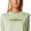 Columbia Womens North Cascades Relaxed Tee(Sage Leaf/Elevated High)