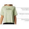 Columbia Womens North Cascades Relaxed Tee(Sage Leaf/Elevated High)