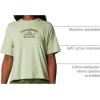 Columbia Womens North Cascades Relaxed Tee(Sage Leaf/Outdoors Club)