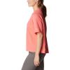 Columbia Womens North Cascades Relaxed Tee(Salmon Pfg Isle Rise)