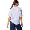Columbia Womens North Cascades Relaxed Tee(Snowdrift/Floral Emblem)