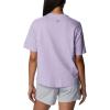 Columbia Womens North Cascades Relaxed Tee(Soft Violet/Fair Weather Graphic)