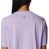 Columbia Womens North Cascades Relaxed Tee(Soft Violet/Fair Weather Graphic)