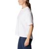 Columbia Womens North Cascades Relaxed Tee(White  Sorbet Pfg Triangle)