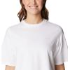 Columbia Womens North Cascades Relaxed Tee(White  Sorbet Pfg Triangle)
