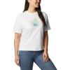Columbia Womens North Cascades Relaxed Tee(White/Best Site)