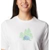 Columbia Womens North Cascades Relaxed Tee(White/Best Site)