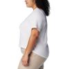Columbia Womens North Cascades Relaxed Tee(White/Branded Bouquet)