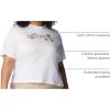 Columbia Womens North Cascades Relaxed Tee(White/Branded Bouquet)