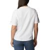 Columbia Womens North Cascades Relaxed Tee(White/Gem Wisterian)