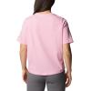 Columbia Womens North Cascades Relaxed Tee(Wild Rose/Jubilant Flower)