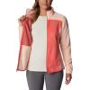 Columbia Women’s Overlook Trail Full Zip(Blush Pink/Peach Blossom)