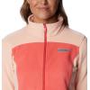 Columbia Women’s Overlook Trail Full Zip(Blush Pink/Peach Blossom)