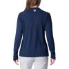 Columbia Womens PFG Solar Stream Long Sleeve(Collegiate Navy)