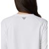 Columbia Womens PFG Solar Stream Long Sleeve(White)