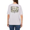 Columbia Womens PFG Uncharted Graphic Tee(Lavender Pearl/Pfg W Branded Delta)