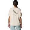 Columbia Womens PFG Uncharted Graphic Tee(Lemon Wash/Pfg W Storm Bird)