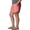 Columbia Womens Pleasant Creek™ Stretch ShortPleasant Creek Stretch Short(Salmon/Teak Brown Tie Dye Stripe)