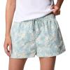 Columbia Womens Rugged Water Printed Short(Lemon Wash Marlin Palms)