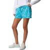 Columbia Womens Rugged Water Printed Short(Vintage Blue Clarets)