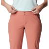 Columbia Women’s Saturday Trail Stretch Pant(Dark Coral)