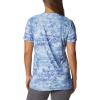 Columbia Women’s Standard Fork Stream Short Sleeve Tee(Purple Lotus/Distant Peaks)