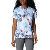 Columbia Women’s Standard Fork Stream Short Sleeve Tee(Vista Blue/Wisterian)