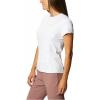 Columbia Women’s Standard W Zero Ice Cirro-Cool Ss Shirt(White)