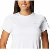 Columbia Women’s Standard W Zero Ice Cirro-Cool Ss Shirt(White)