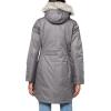 Columbia Women’s Suttle Mountain Long Insulated Jacket, 2024 City Grey, Large