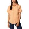 Columbia Women’s Tamiami II Short Sleeve Shirt, Light Juice, Medium