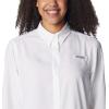 Columbia Womens Tamiami Long Sleeve Tunic(White)