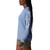 Columbia Womens Tidal Deflector Long Sleeve(Blue Macaw)