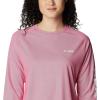 Columbia Womens Tidal Deflector Long Sleeve(Cactus Pink)