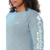 Columbia Womens Tidal Deflector Long Sleeve(Deep Marine)