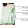 Columbia Womens Tidal Deflector Long Sleeve(Ocean Mint)
