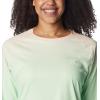Columbia Womens Tidal Deflector Long Sleeve(Ocean Mint)
