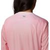 Columbia Womens Tidal Deflector Long Sleeve(Red Lily Gradient)