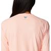 Columbia Womens Tidal Deflector Long Sleeve(Tiki Pink)