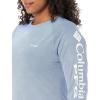 Columbia Womens Tidal Deflector Long Sleeve(Vivid Blue)