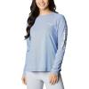 Columbia Womens Tidal Deflector Long Sleeve(Vivid Blue)