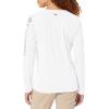 Columbia Womens Tidal Deflector Long Sleeve(White)