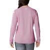 Columbia Womens Tidal Deflector Long Sleeve(Wild Fuchsia)