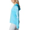 Columbia Women’s Tidal Tee Hoodie(Atoll/White Logo)