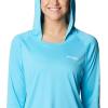 Columbia Women’s Tidal Tee Hoodie(Atoll/White Logo)