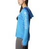 Columbia Women’s Tidal Tee Hoodie(Azure Blue/Air Logo)