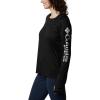 Columbia Women’s Tidal Tee Hoodie(Black/Cirrus Grey Logo)